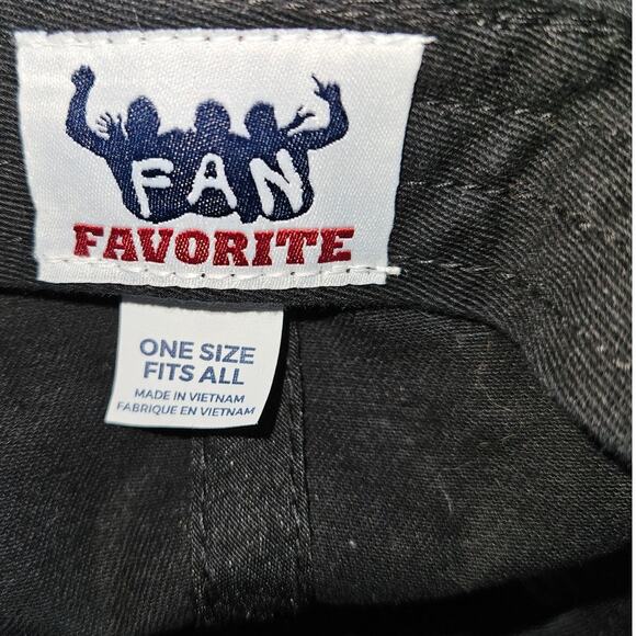 NWT Alabama Crimson Tide Hat Cap NCAA Fan Favorite Black Red One Size - Picture 8 of 9